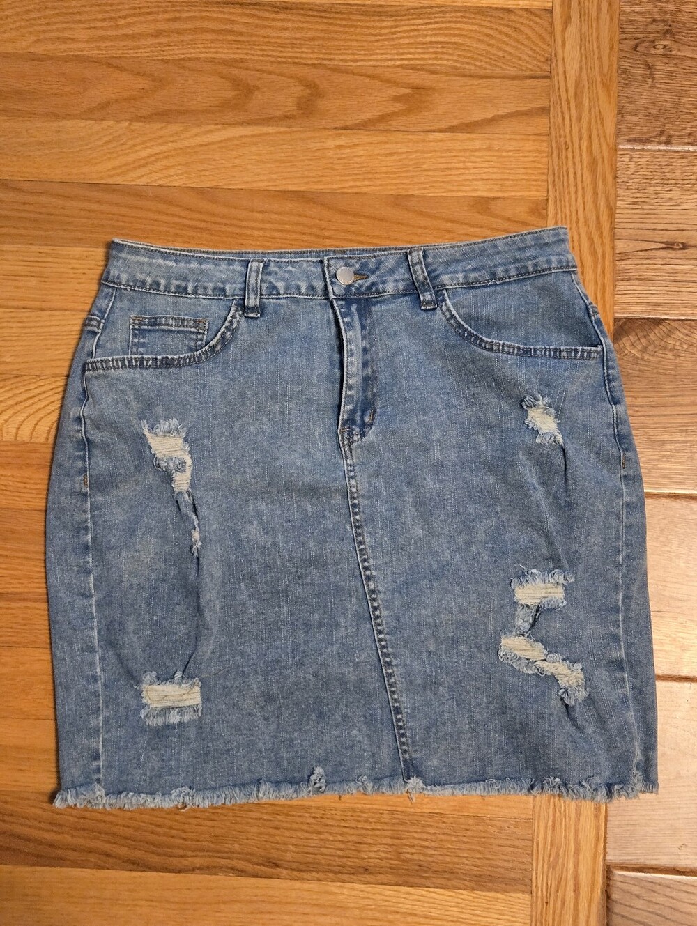 Shein Curve 1XL Jean Skirt